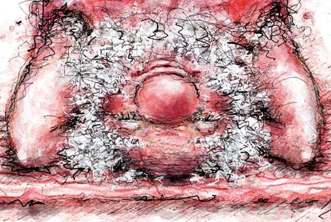 Entspannte Feiertage | Weihnachtskarte | Yoga Wichtel | Grußkarte A6 mit Umschlag