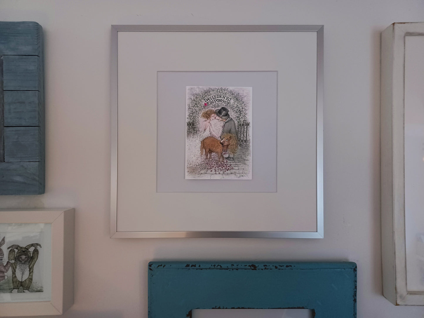 Hochzeitskarte Ponyhof | Klappkarte A6