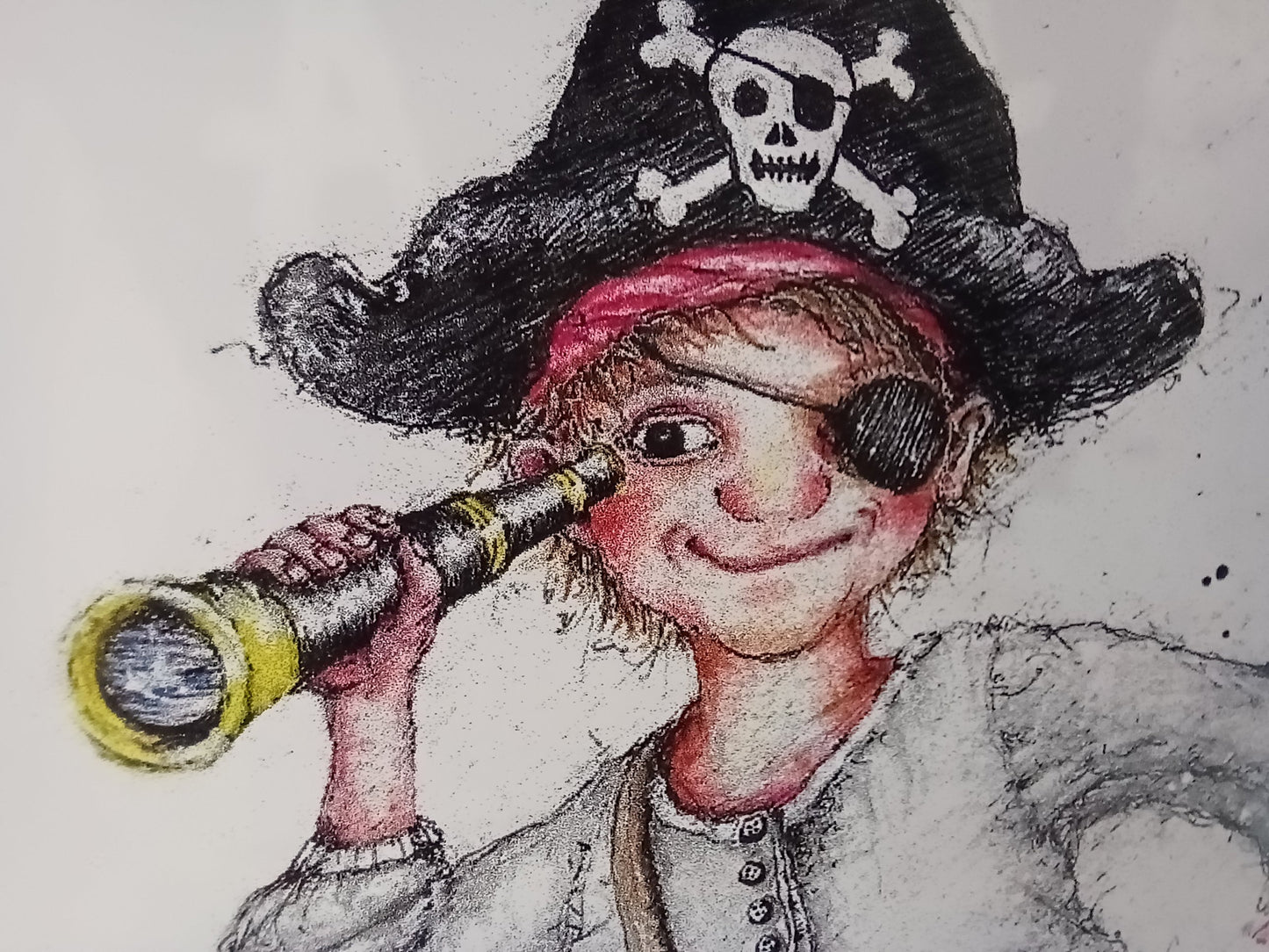 Piratenparty | Einlandungskarte Piratenkindergeburtstag | Einladung Mottoparty Piraten