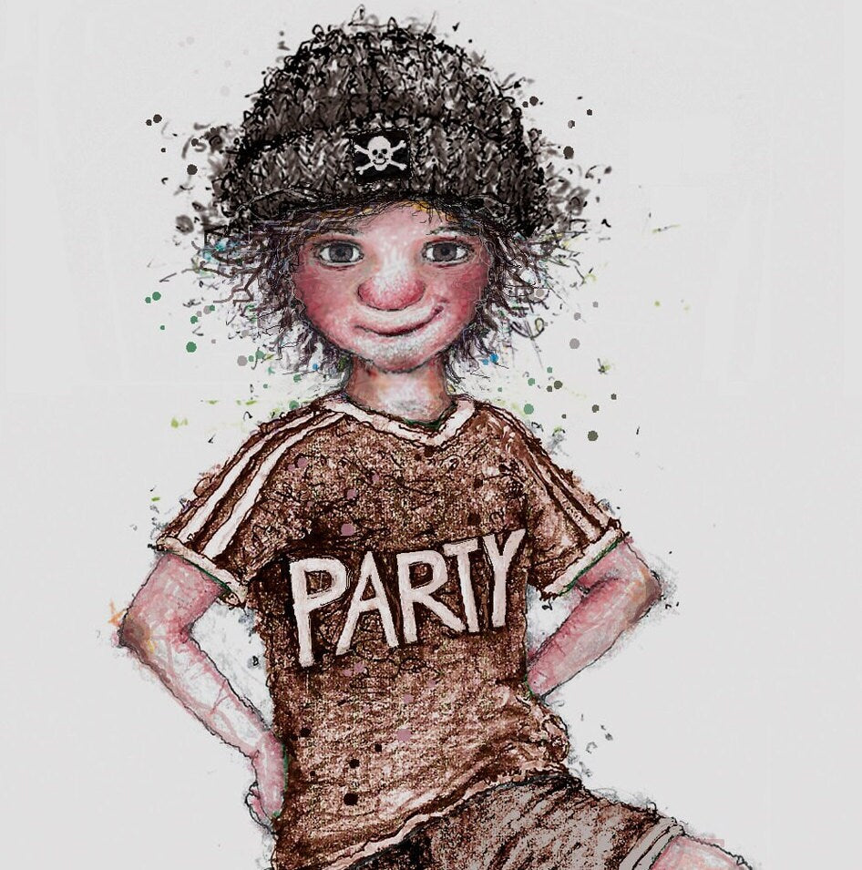 Fußballeinladung | Fußballgeburtstag Einladung | Einladung Geburtstag