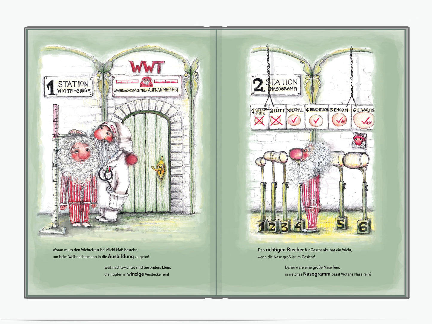Weihnachtsbuch Weihnachtswichtel Wotan Wuchtig | Bilderbuch | Weihnachtsbuch Kinder