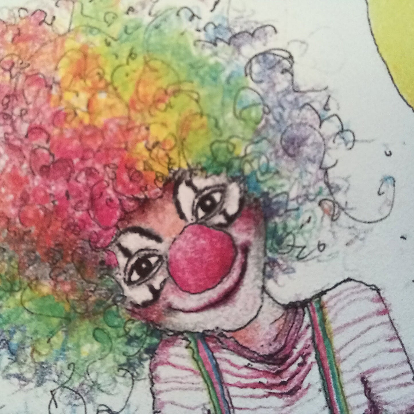 Clown Alles Gute | Grußkarte A6
